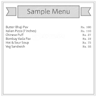 Sky Food menu 1