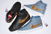 supreme x nike sb blazer mid “industrial blue”