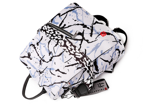 Title 3, Large Capacity Oxford Cloth Backpack with Fashi...