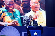 Democratic Alliance leader Mmusi Maimane addresses the party's Federal Congress in Tshwane on April 7 2018. 