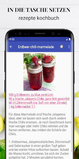 Eingemachtes (Einkochen) rezepte kostenlos offline