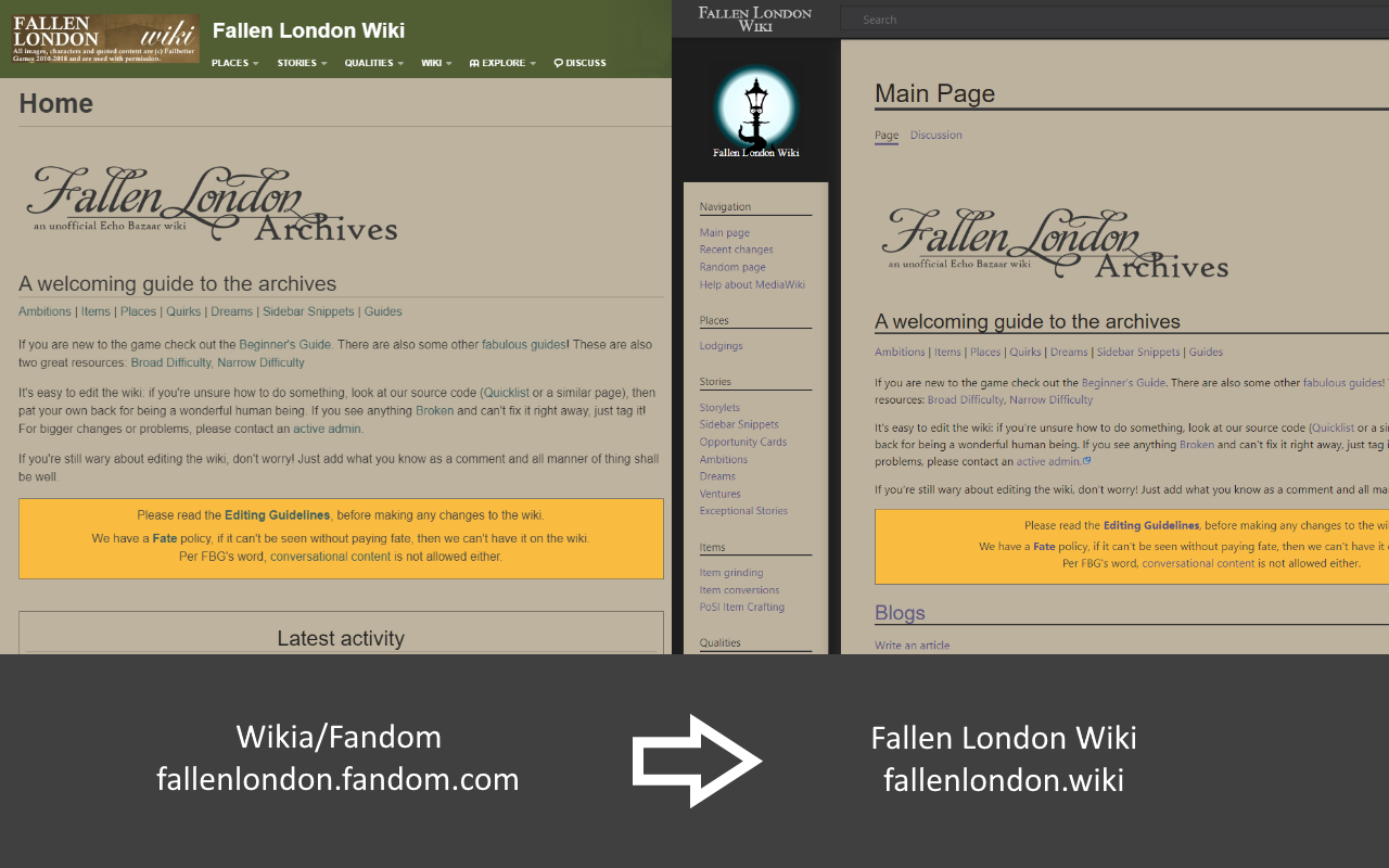 Fallen London Wiki Redirector Preview image 0