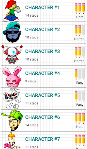 Screenshot How to Draw Graffiti Character