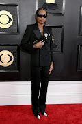 Steve Lacy attends the 65th Grammy Award. 