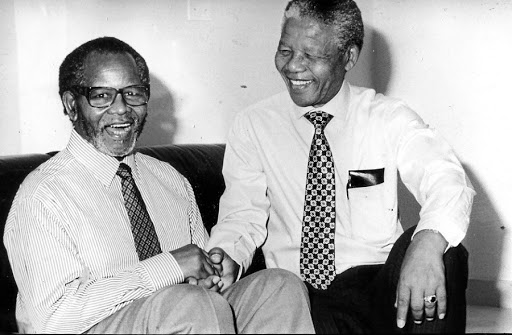 Oliver Tambo and Nelson Mandela. Picture: SUNDAY TIMES