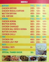 Muradabadi Shahi Biryani & Chicken Corner menu 3