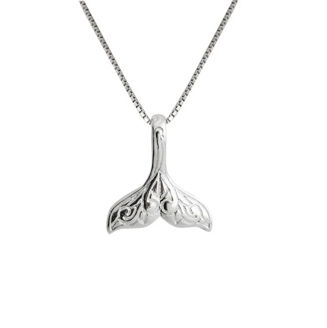 Mermaid Lovers - 925 Sterling Silver Mermaid Necklace