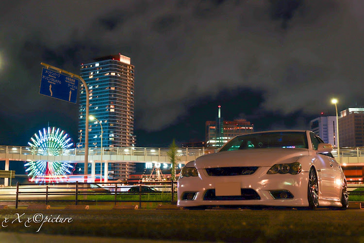 マークXの梅雨明け・やはり撮る・ドライブ・神戸・輪止めビビリーズに関するカスタム事例の投稿画像1枚目