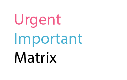 Urgent Important Matrix (Eisenhower Matrix) small promo image