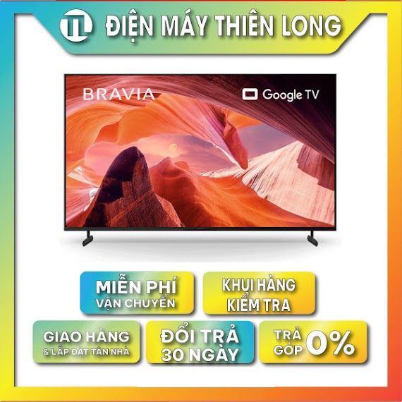 Google Tivi Sony Kd - 65X80L 65Inch 4K Ultra Hd - Hàng Chính Hãng (Chỉ Giao Hcm)