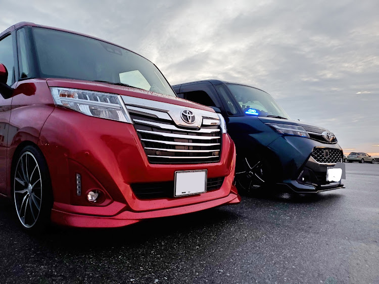 ルーミーカスタムの車高調取付・しゅう@RTTJ北陸・チャンmako・ｼｮﾅｲｶﾞﾚｰｼﾞ・two-kに関するカスタム事例の投稿画像3枚目