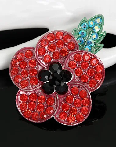 Broche en strass de dessin animé, a - 3