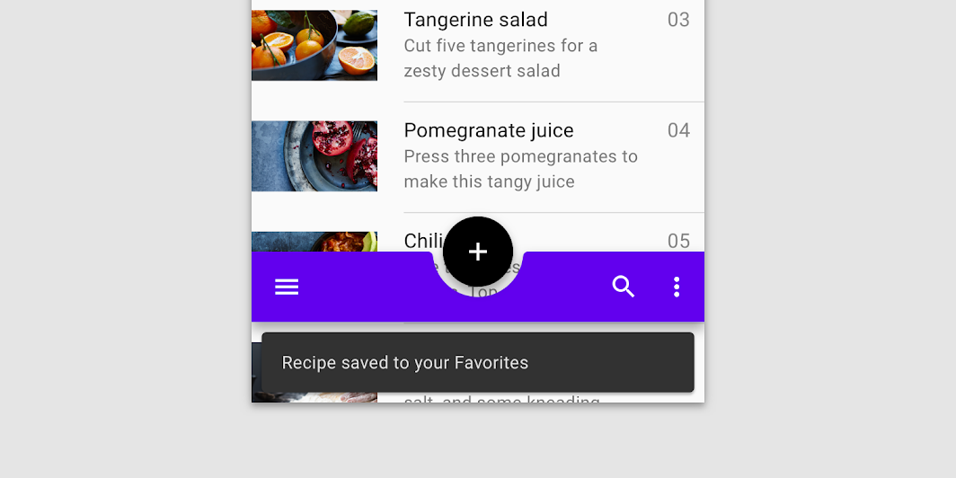 Theming Material Design Snackbars in Android with Example - GeeksforGeeks