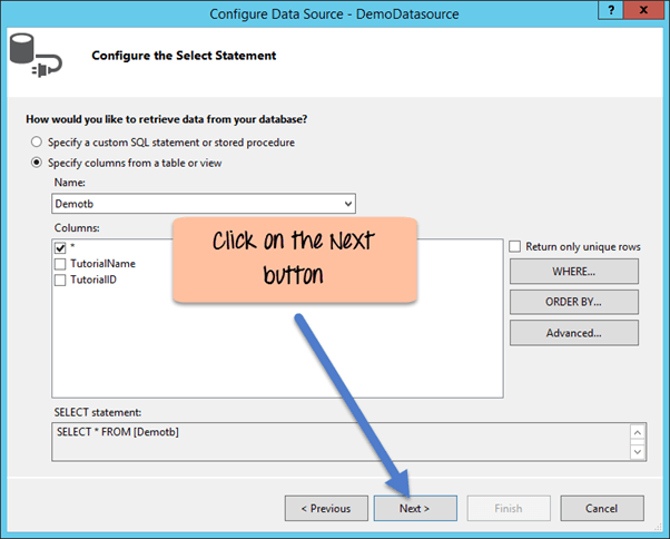 Asp.Net Database Connection