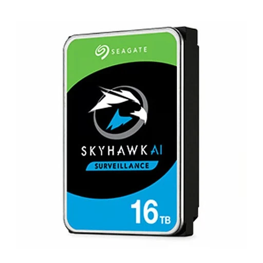Ổ cứng gắn trong SEAGATE HDD SkyHawk AI 16TB, 7200 RPM, Cache 256MB (ST16000VE002)