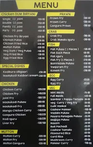 Aaswad Takeaway menu 1