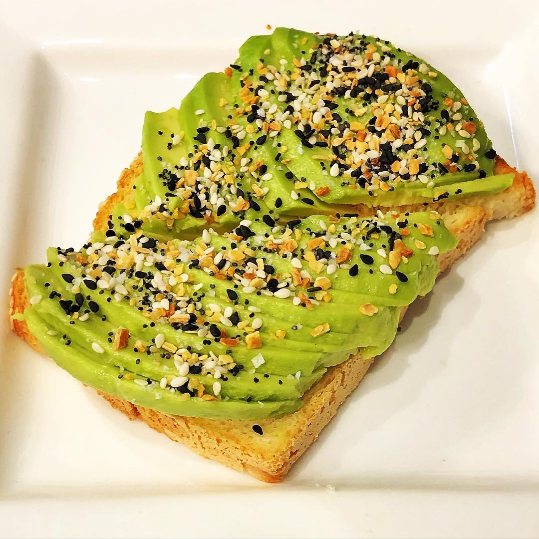 Avocado Toast with GF bread