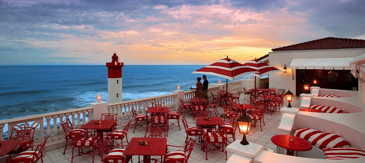 The Lighthouse Bar at the Oyster Box.