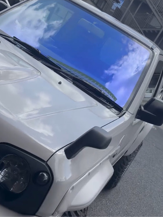 ジムニーの車検から帰還・ゴールデンウィーク・GW・ゴーストフィルム・カーフィルム施工に関するカスタム事例の投稿画像3枚目