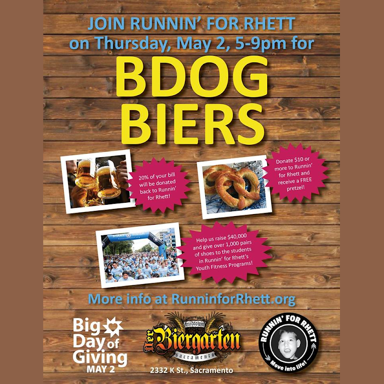 Logo for BDOG BIERS (Big Day of Giving 2019)