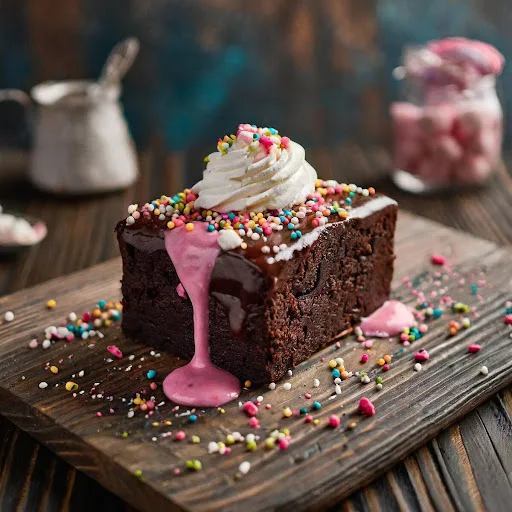 Bubble Gum Delight Brownie