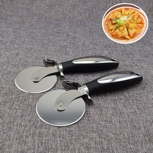 Title 3, Coupe-pizza en acier inoxydable, roulette pour ...