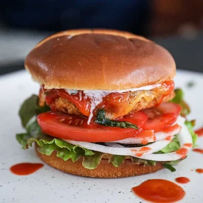 Desi Styie Chicken Burger