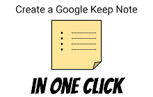 Create a Google Keep Note small promo image