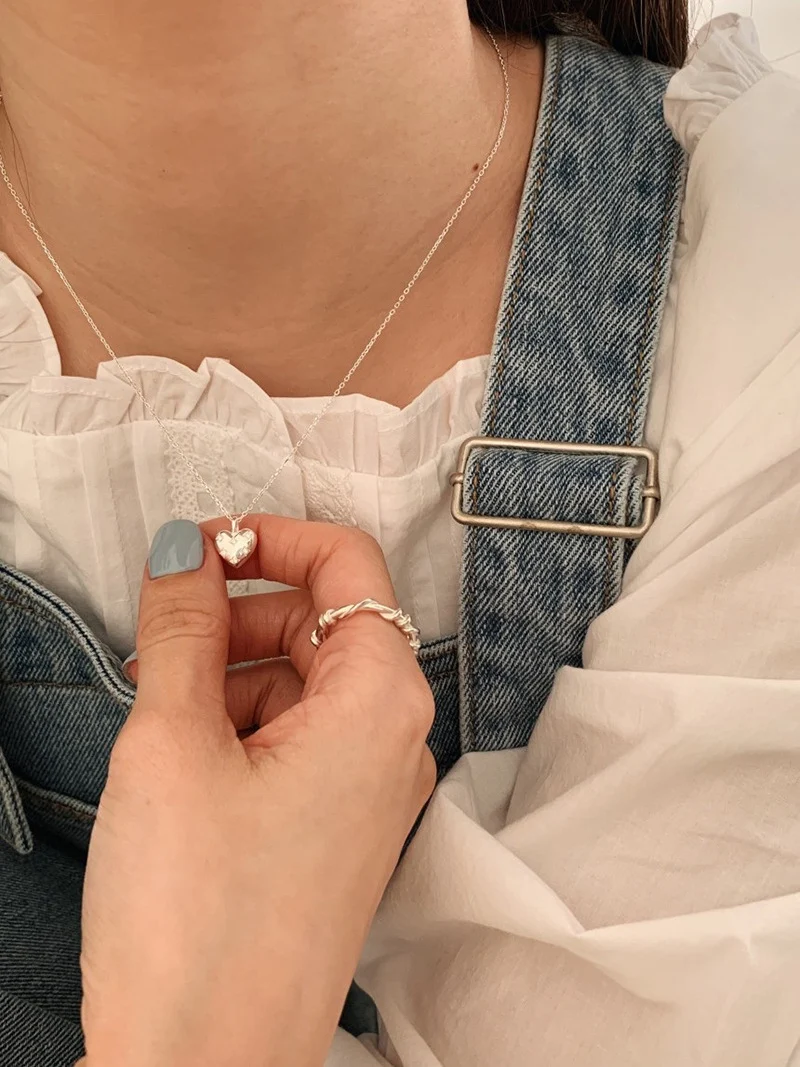 Title 12, Dames ketting met licht luxe design, retro diam...