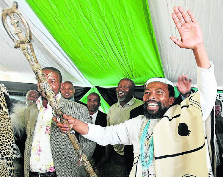 AbaThembu King Buyelekhaya Zwelibanzi Dalindyebo.