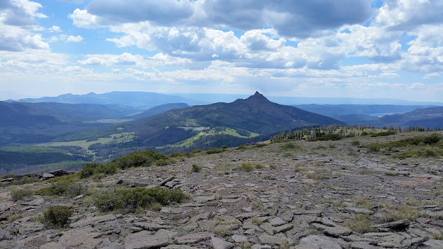 View south toward Mount Marvine