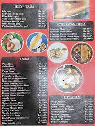 Hello Dosa menu 2