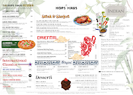 Hopshaus menu 2