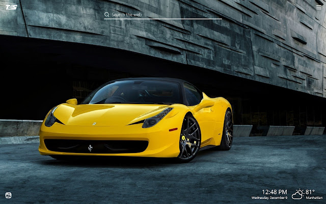 Ferrari Enzo HD Wallpapers New Tab Theme