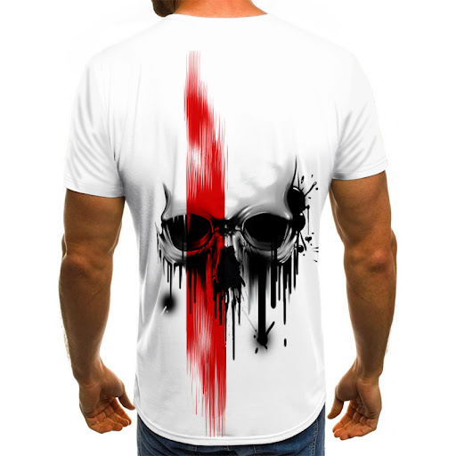 Title 3, Printed fashion mens summer short sleeve