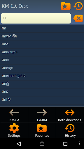 Khmer Latin dictionary