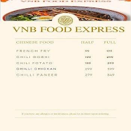 VNB Food Express menu 2