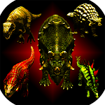 Cover Image of Download Dino Sim: Jurassic Combat 3.0 APK