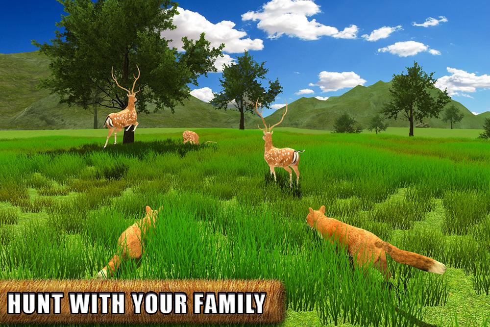    Wild Angry Fox Simulator 3D- screenshot  