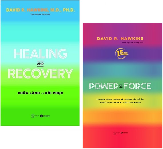 Combo 2 Cuốn Sách: Healing And Recovery - Chữa Lành Và Phục Hồi + Power Vs Force - Trường Năng Lượng Và Những Nhân Tố Quyết Định Tinh Thần Và Sức Khỏe Con Người