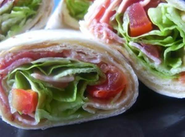 homemade burrito blt wraps_image