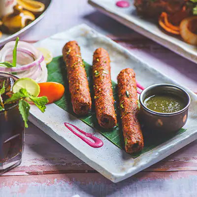 Mutton Seekh Kebab