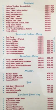 New Hotel Ranjit menu 6