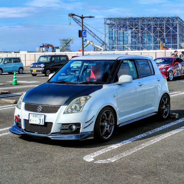 スイフトスポーツのおはあり・おはありMT・佐賀空港・ミーティング・Instagramで繋がりたいに関するカスタム事例の投稿画像2枚目