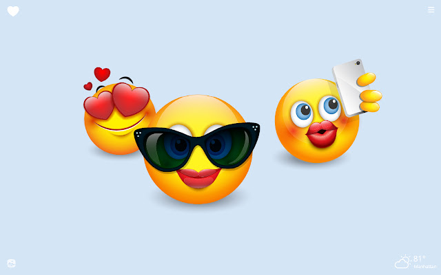 Cute Girly Emoji HD Wallpapers New Tab Theme