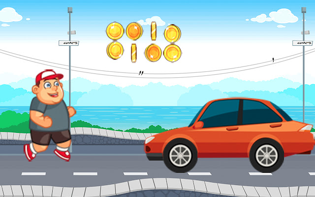 Crazy Runner - Car game chrome extension