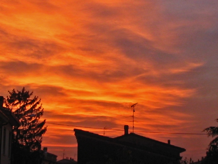 Il cielo infuocato di Alessandra Savi