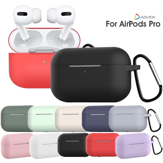 Vỏ Bọc Bảo Vệ Hộp Sạc Tai Nghe Thích Hợp Cho Apple Airpods Pro Airpods 3 Chất Liệu Silicon