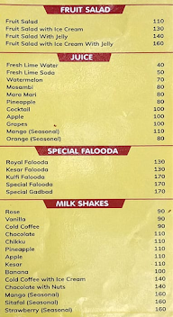 Udupi Family Restaurant menu 4