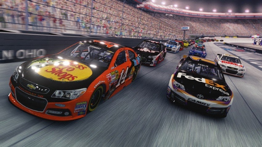 Hình ảnh trong game NASCAR 14 (screenshot)